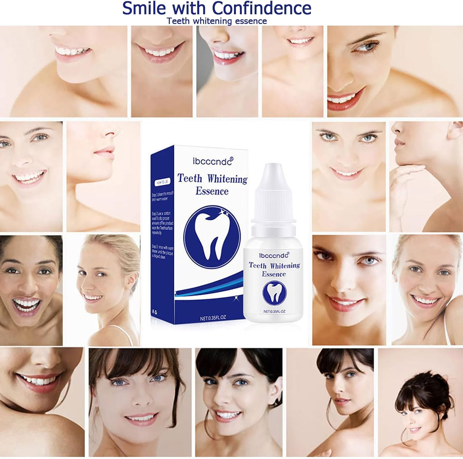 Whitening Tooth Paint Instant Teeth Whitening Essence Teeth Paint Gel Tooth Stain Removal Refreshing Breath Care for All Types of Teeth image number 2