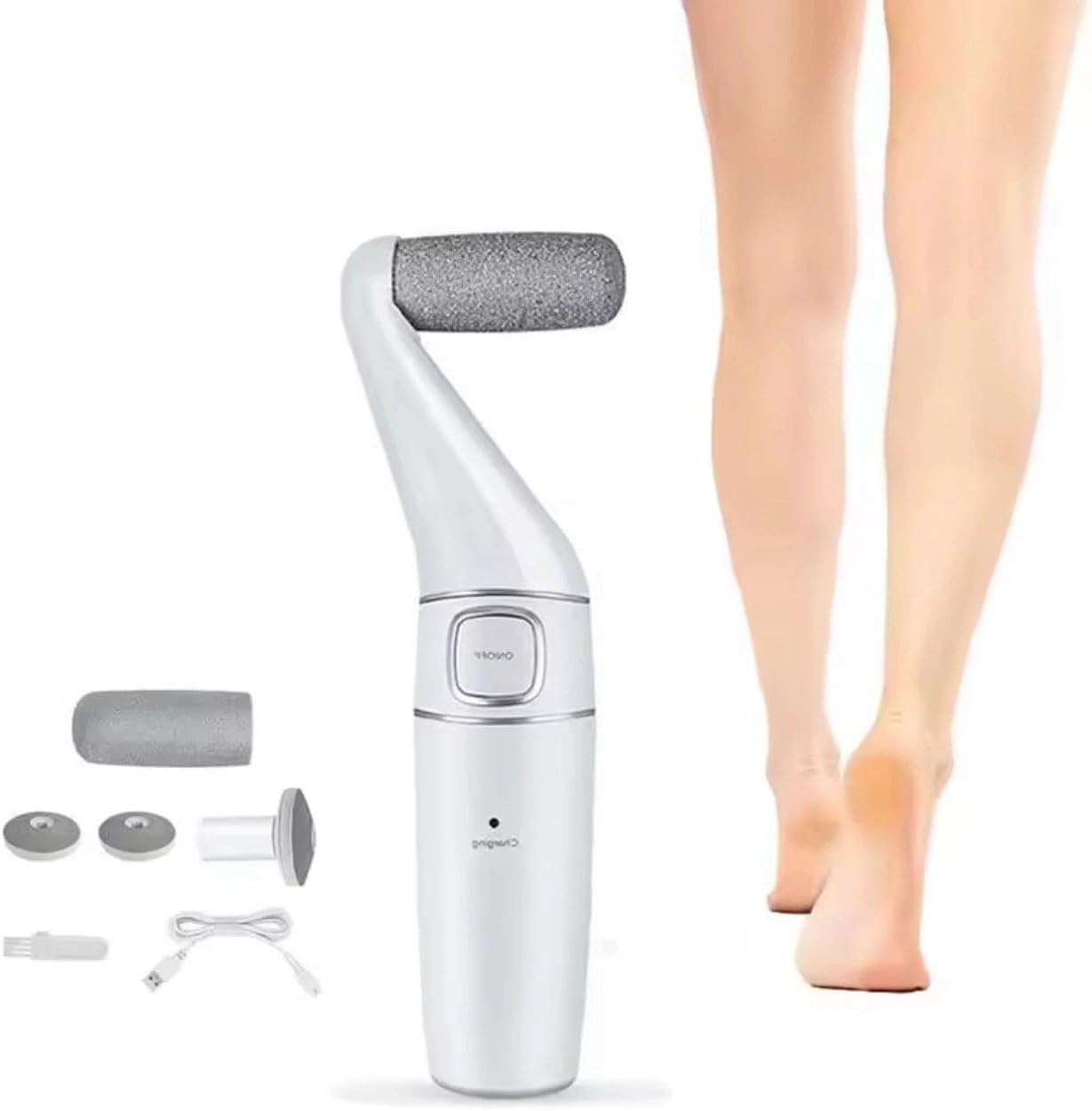 Electric Care Pedicure Foot File Hard Dead Skin Callus Remover Foot Grinder image number 4