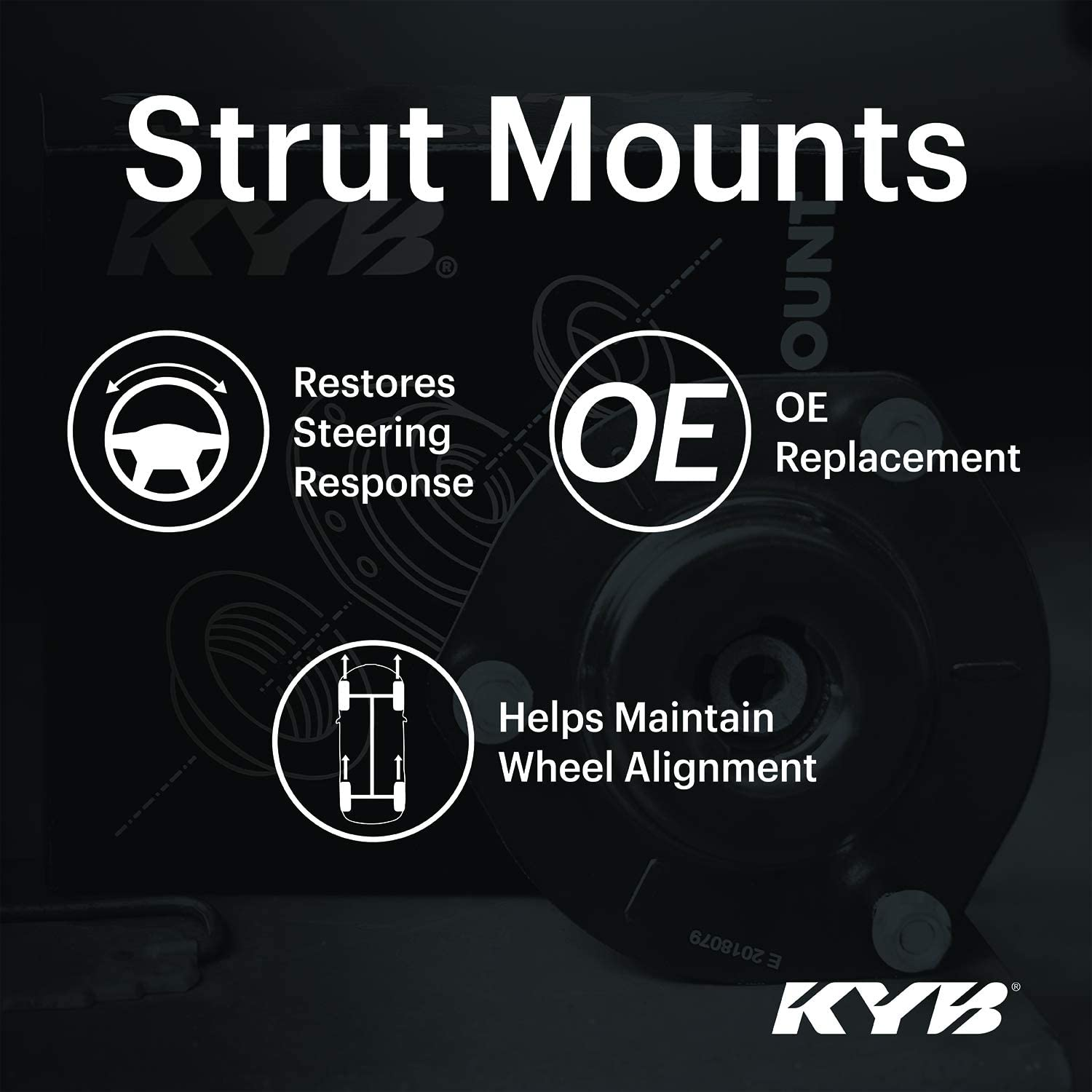 KYB KSM5752 Suspension Mounting Kit