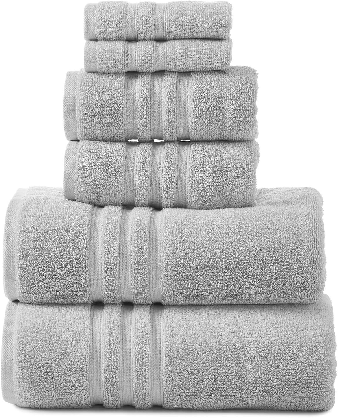 LOGAN & MASON Super Duet Towel Pack - Silver