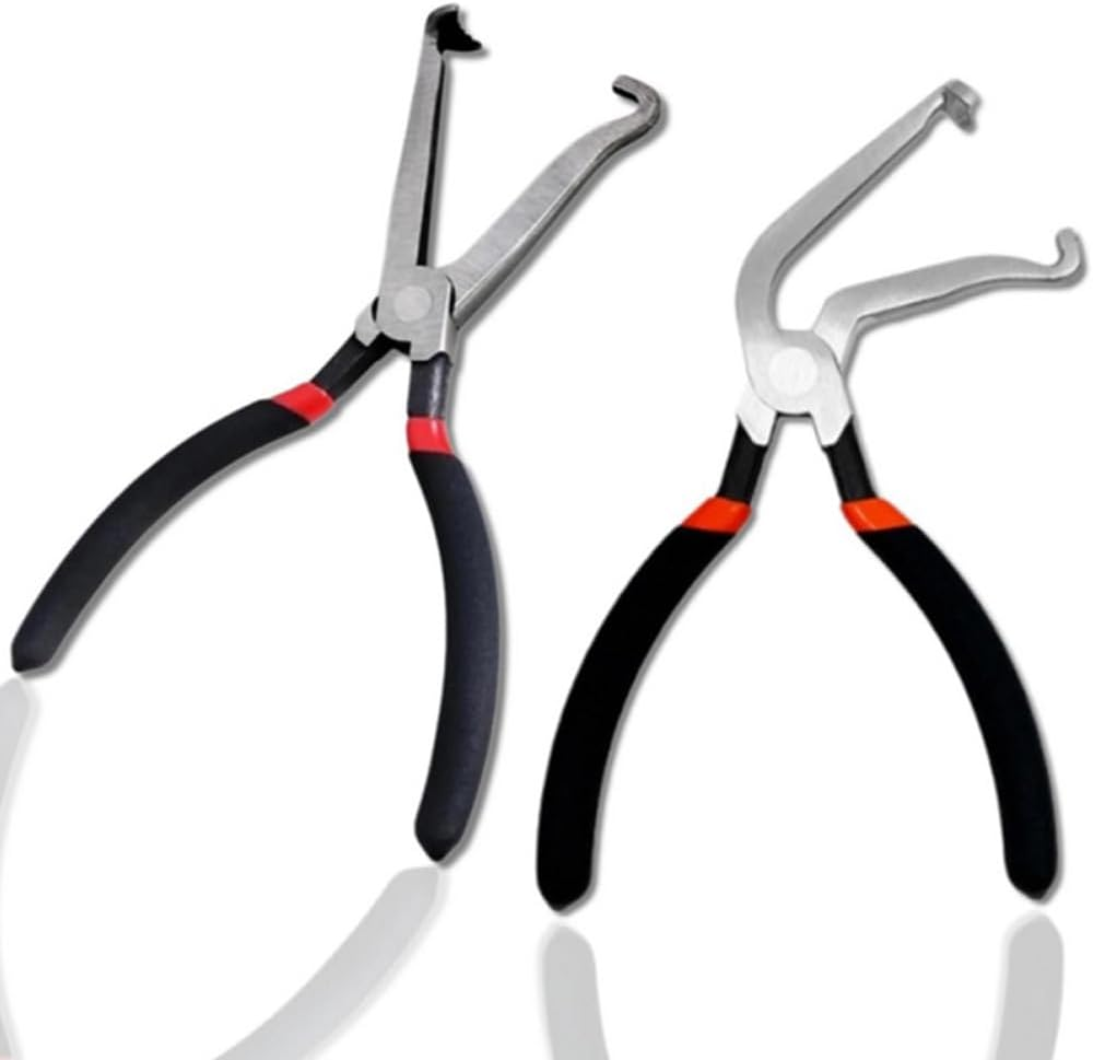 Electrical Disconnect Pliers 2 Pcs, Electrical Connector Pliers for Cars, Sraight and 60 Degree image number 1