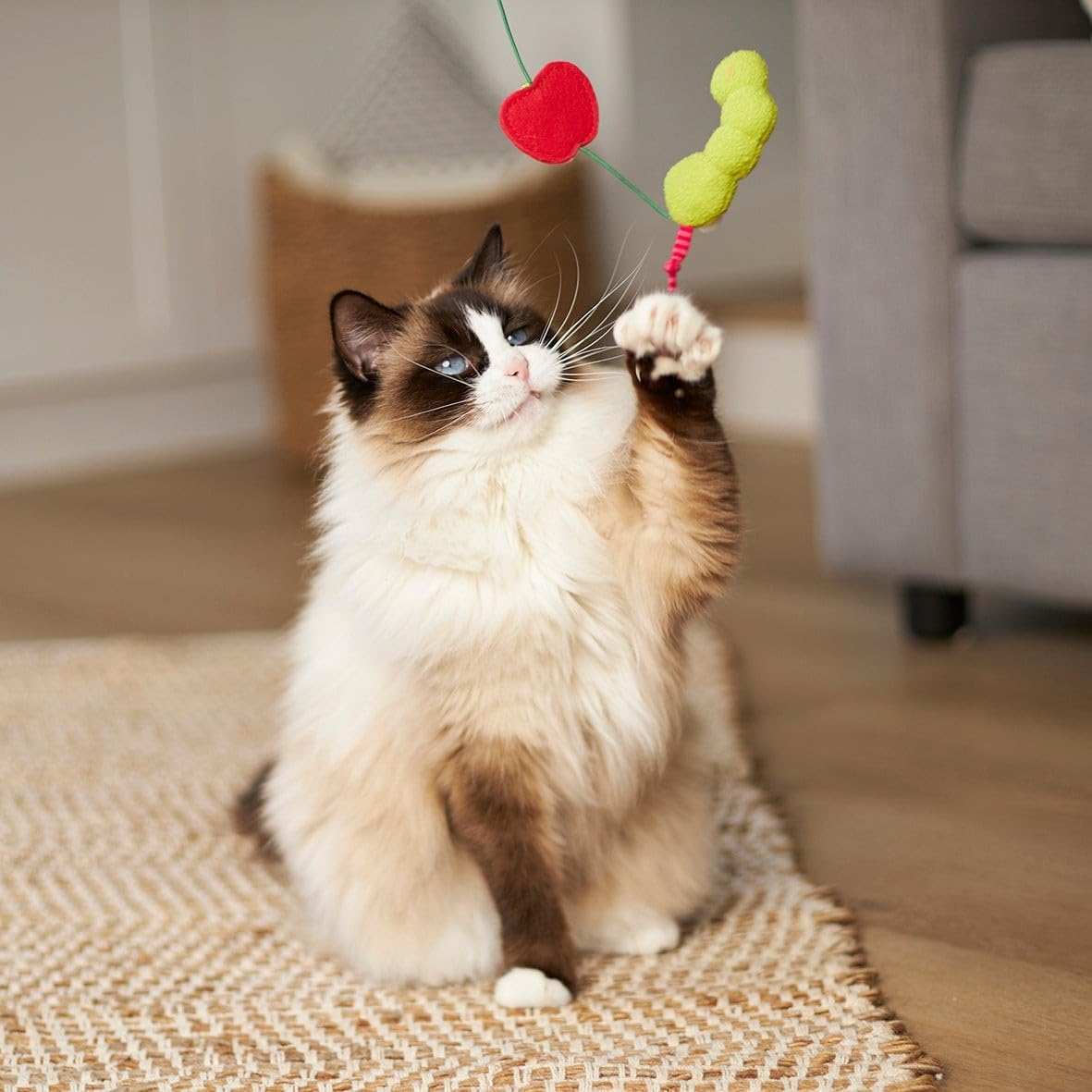 Kazoo Hungry Caterpillar Wand Cat Toy image number 2