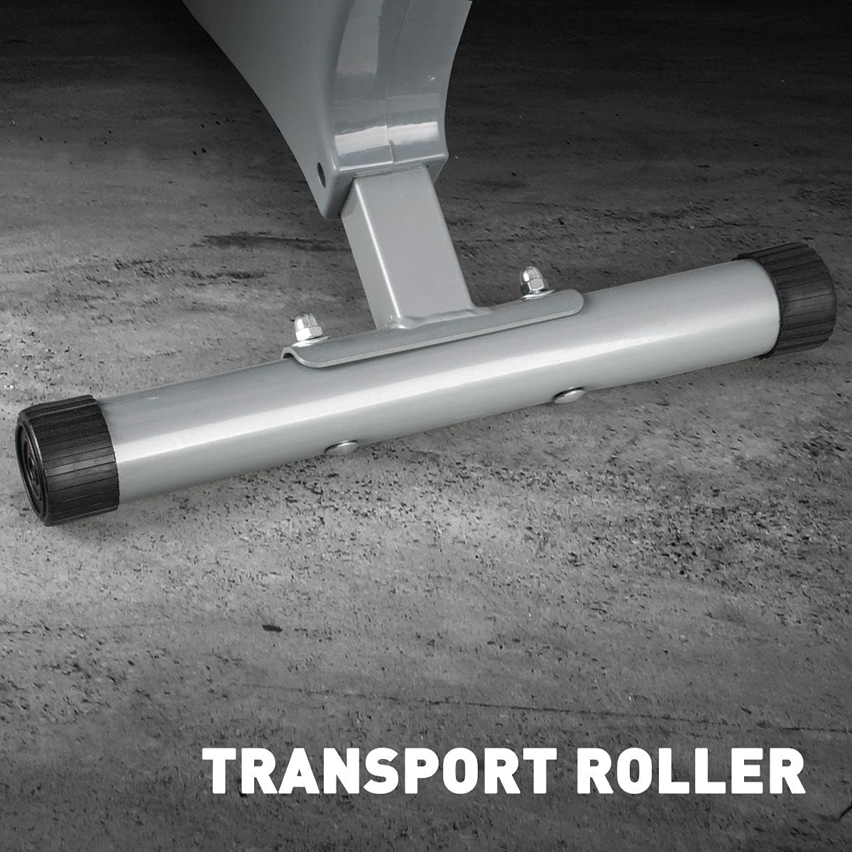 Genki Upright Exercise Bike Machine Home Gym Fitness Cardio Equipment Spin Bike Grey with LCD Display, Adjustable Seat & Resistance, 100Kg Max Weight Capacity image number 2