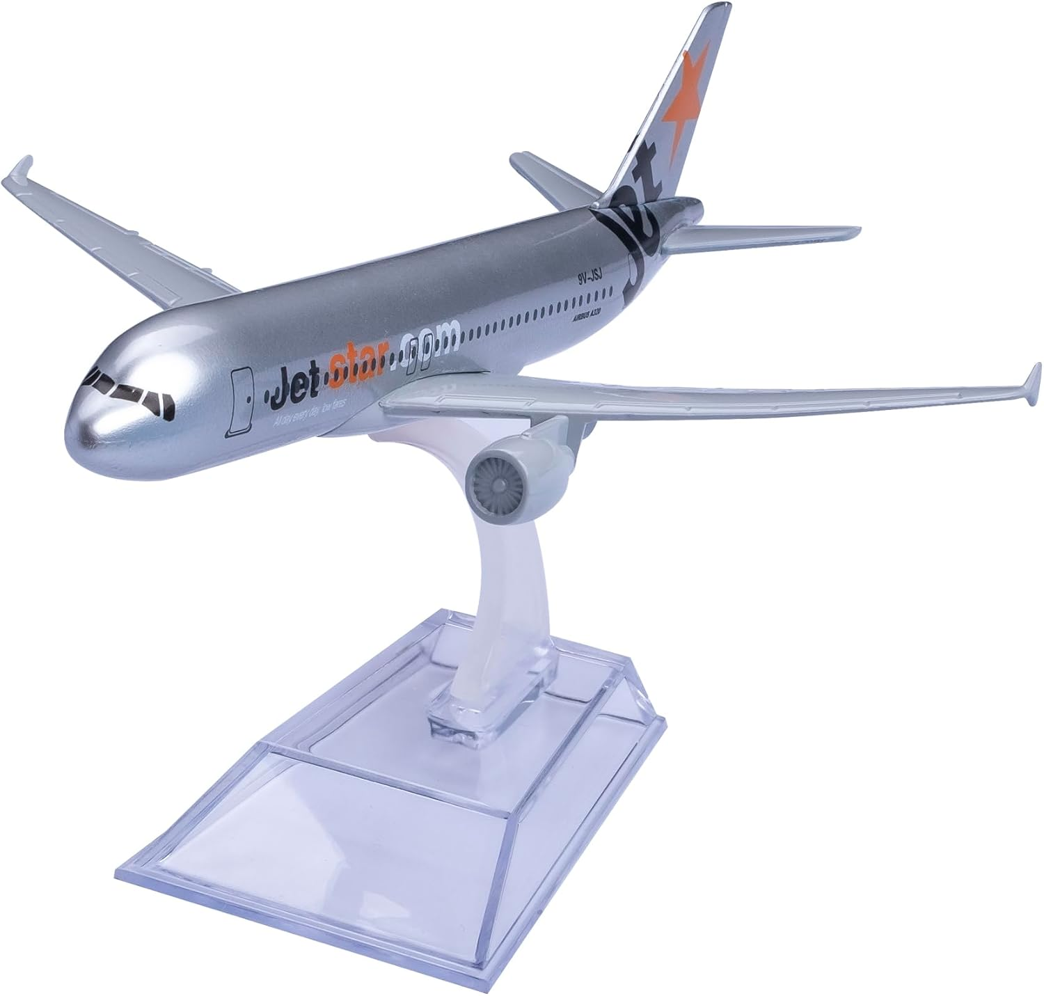 Bswath Model Plane 1:400 Scale Model Jetstar Airbus 320 Model Airplane Diecast Airplanes Metal Plane Model for Gift image number 4