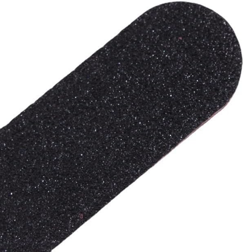 5 Pcs Black Large Jumbo Professional Nail Files Emery Boards Buffers Grit 100 Creative and Exquisite Workmanship image number 6