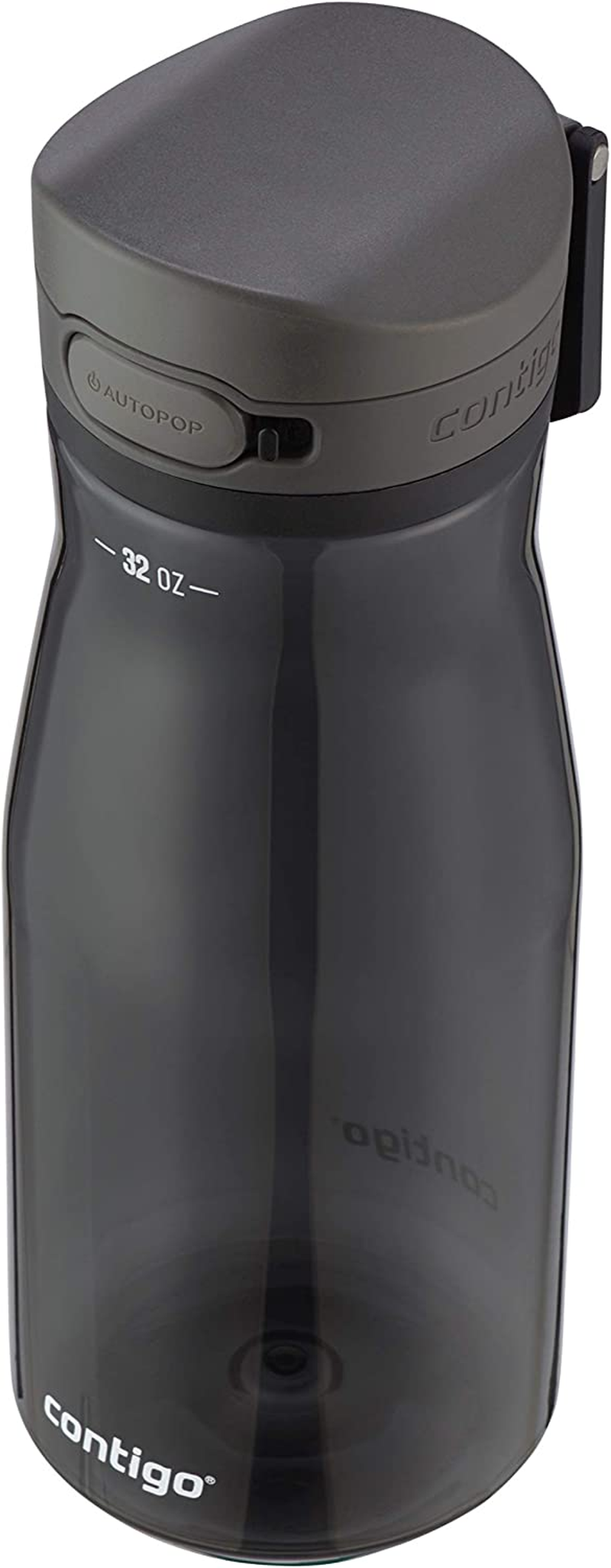 Contigo Jackson Autopop Water Bottle 946Ml - AUTOPOP&reg; Technology, One-Handed Hydration, Hygienic Lid Cover, Wide-Mouth Chug Spout, Secure Button Lock, Integrated Carry Handle - Licorice image number 6