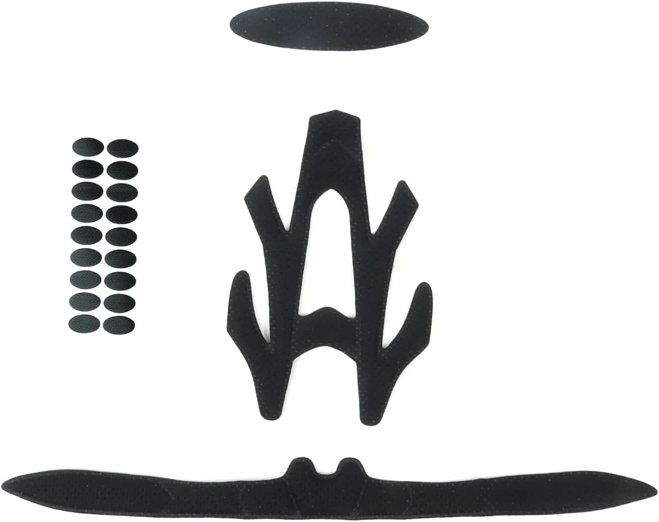 Helmet Inner Padding Foam Pads Kit Sealed Sponge Protective Lining Protection Liner Cushion Mat Set for Outdoor Sports Cycling Bike Motorcycle Bicycle Riding Accessories