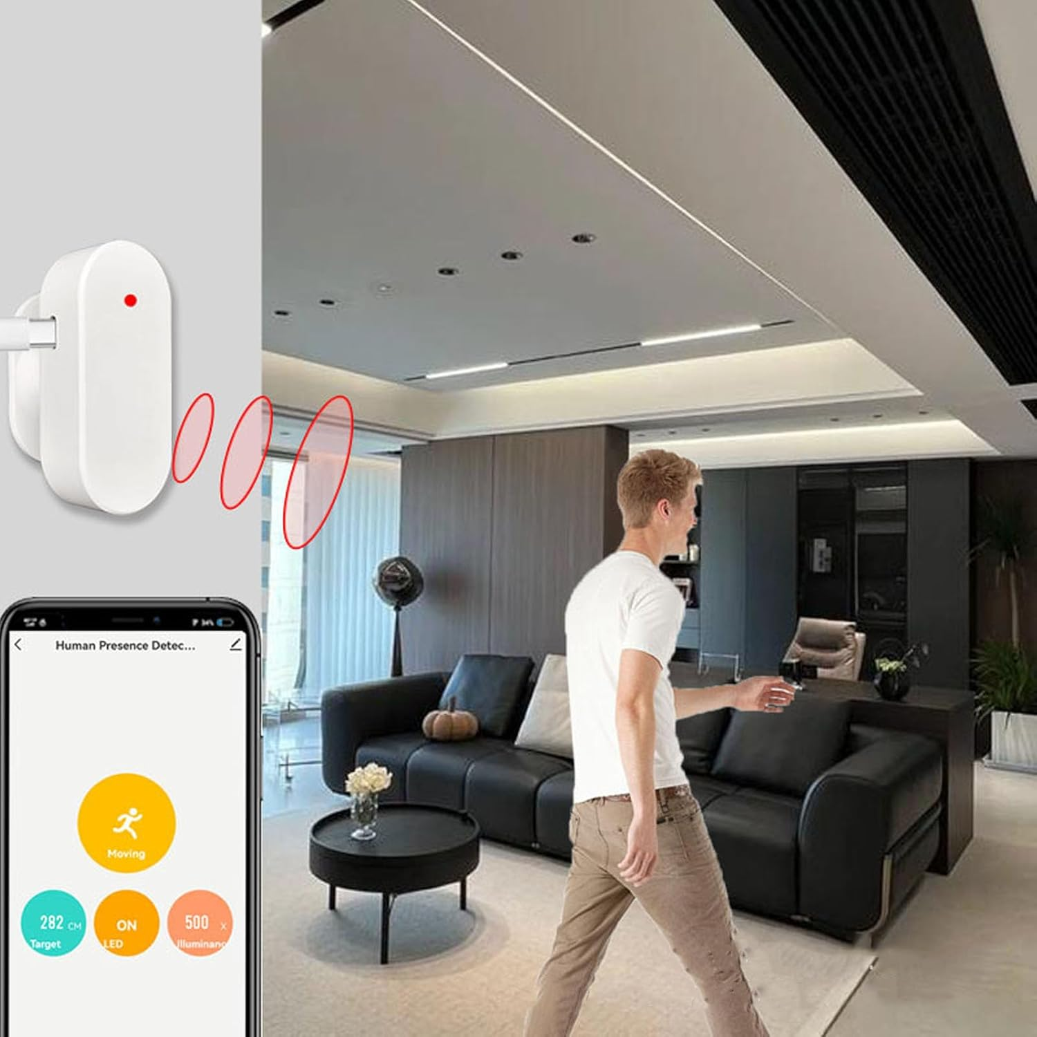 Human Presence Sensor 24G MMWAVE Drive USB Move image number 5