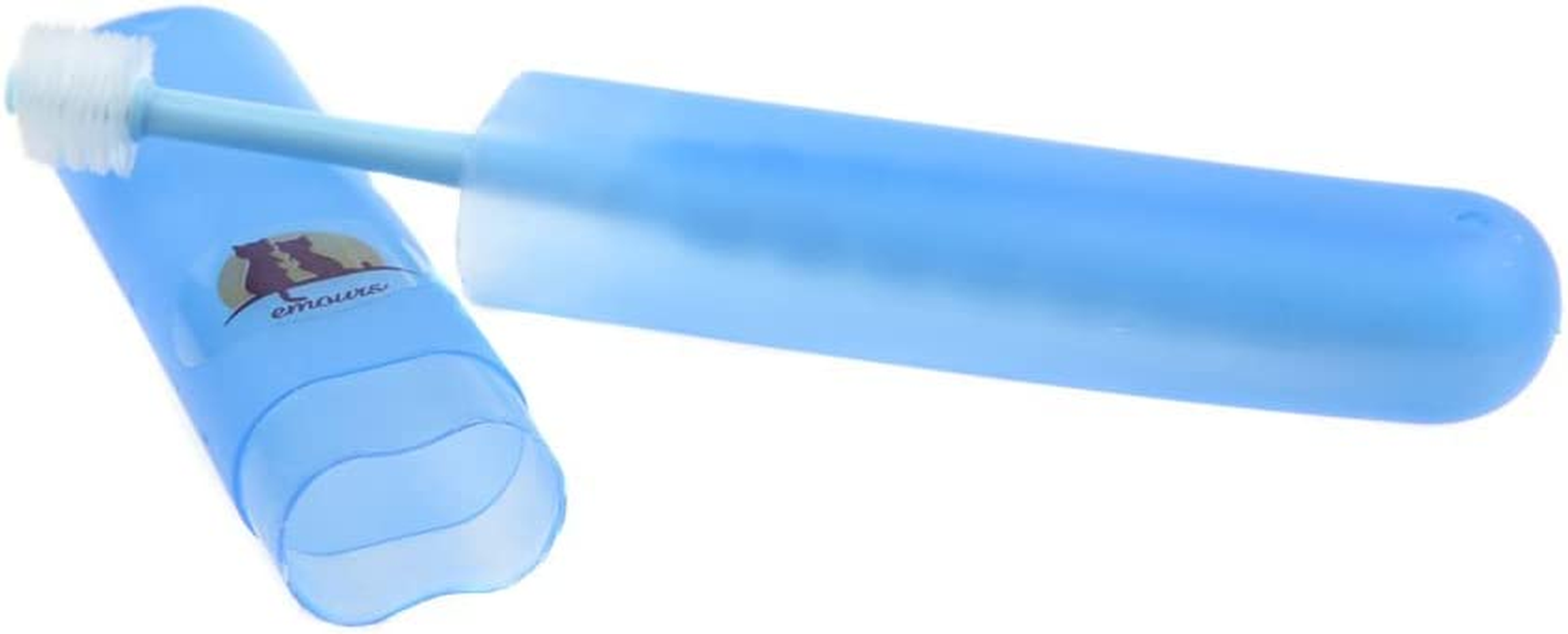 Emours 360-Degree Pet Toothbrush Dental Care Kit for Puppies Small Dogs and Cats,Colours Varies image number 1