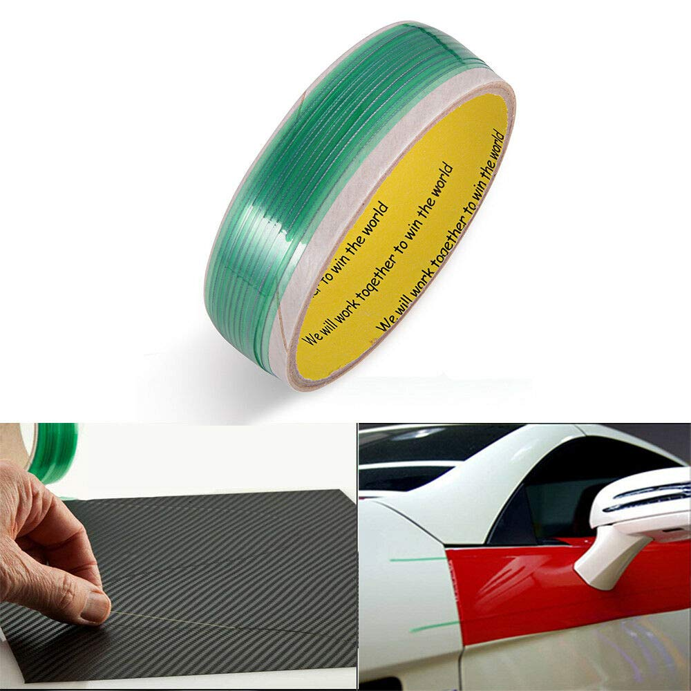 BE-TOOL Knifeless Tape, Finish Line 5M Knife-Free Cutting Scratch-Free Vinyl Wrap Cutting Line Pinstripe image number 2