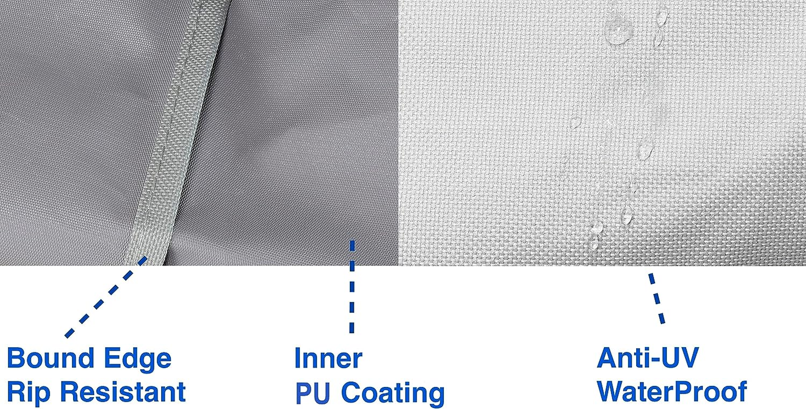 Simplehouseware Patio V-Shaped Sectional Sofa Set Cover image number 5