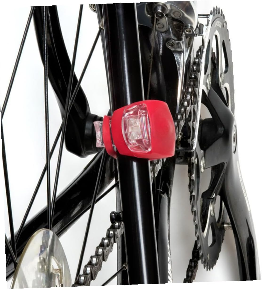 Outanaya 4Pcs Bike Gear Biking Accessories Bike Tail Light Taillight Beetle Silicone Lamp Bike Light Bright Lights Lamp Five Generations Battery Frog Lamp Accesorios Para Celulares image number 6