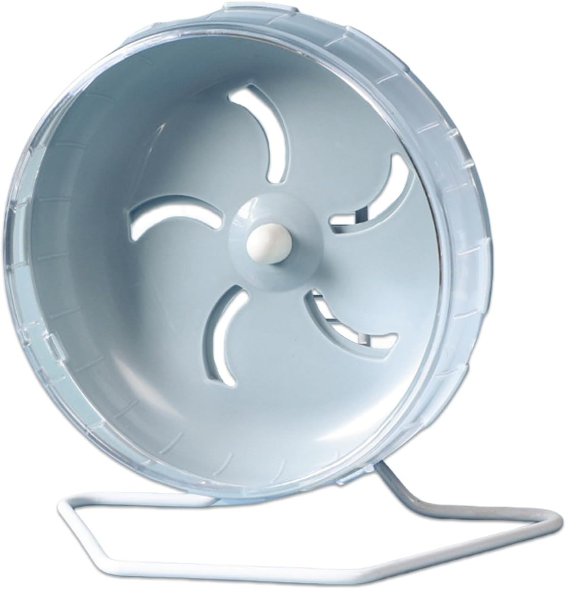 Wumuzai Hamster Wheel Silent, 8.3 Inch Large Gerbil Hedgehog Wheel, Adjustable Stand Quiet Spinner Syrian Hamster Running Wheels for Chinchilla Dwarf Pet Small Animals Cage Exercise, Green