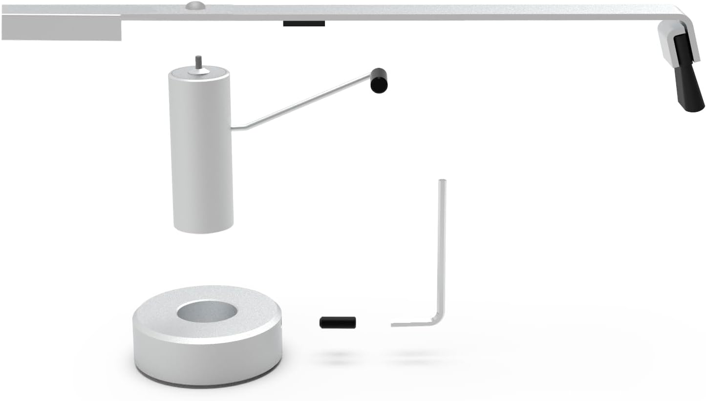 Pro-Ject Sweep It E Wheeled Brush with Natural Hair Brush (Black) image number 1