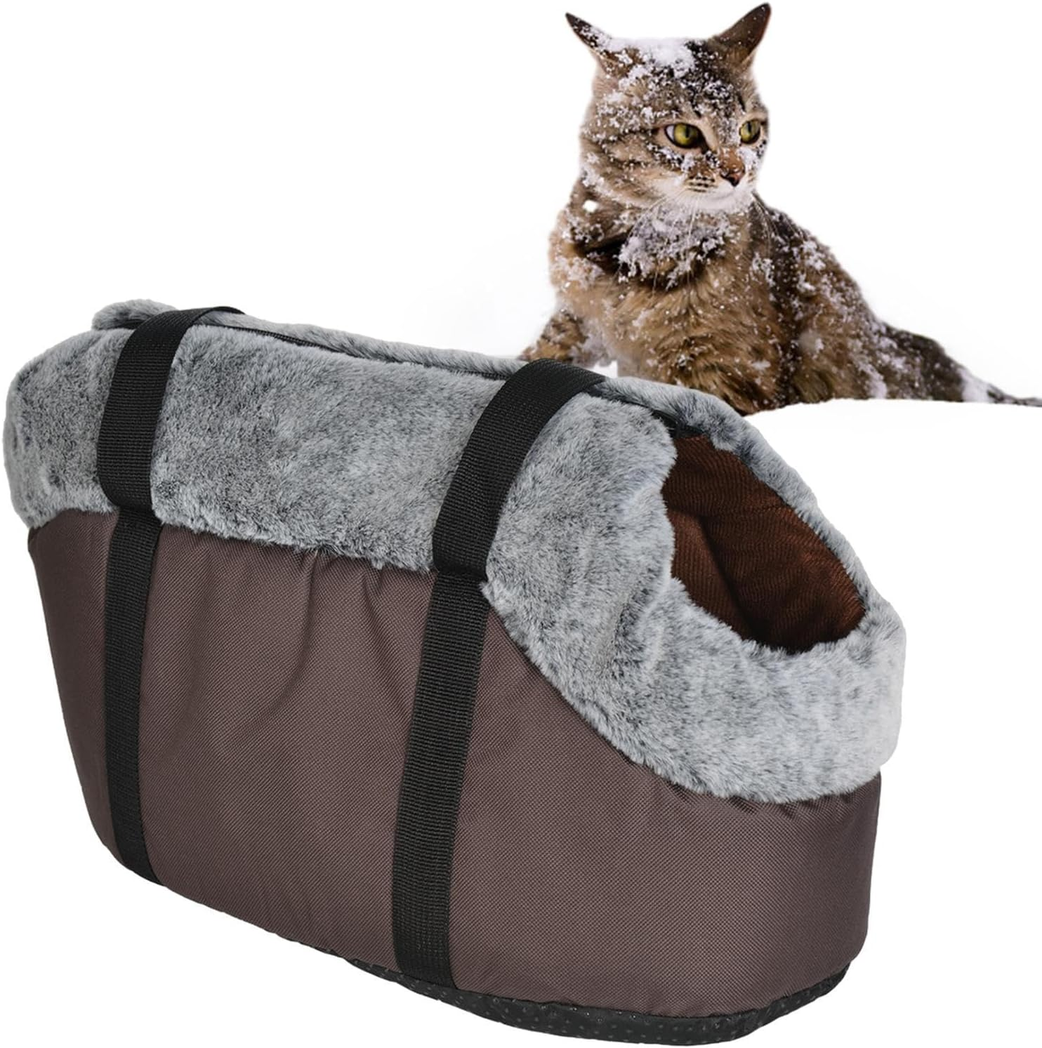 Puppy Carrier,Foldable One-Shoulder Portable Pet Bag Out | Dog Carrier Tote Bags Dog Purse for Cats Dogs Puppy Kitten Bunny Outdoor Shopping image number 2