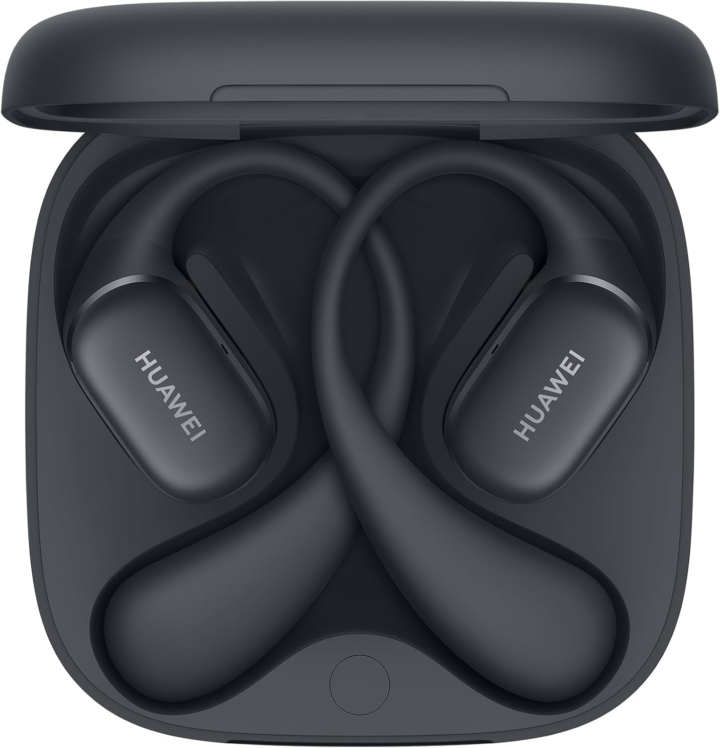 HUAWEI Freearc Open-Ear Headphones, Bluetooth Headphones with Sterling Sound, Optimal Hold and Comfortable, IP57 Waterproof, 28 Hours Playtime, Sports Headphones, Ios & Android & Windows, Black image number 6