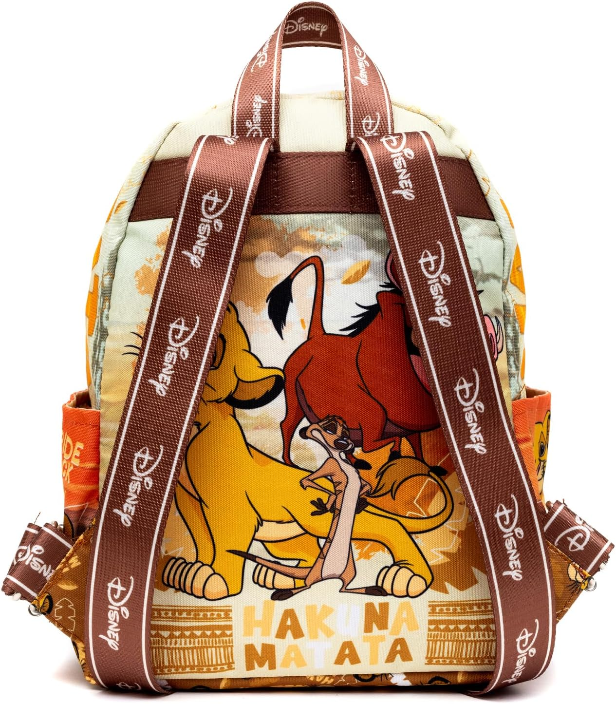 Wondapop Lion King 13" Nylon Backpack, Lion King, 13", Traditional Backpacks image number 5