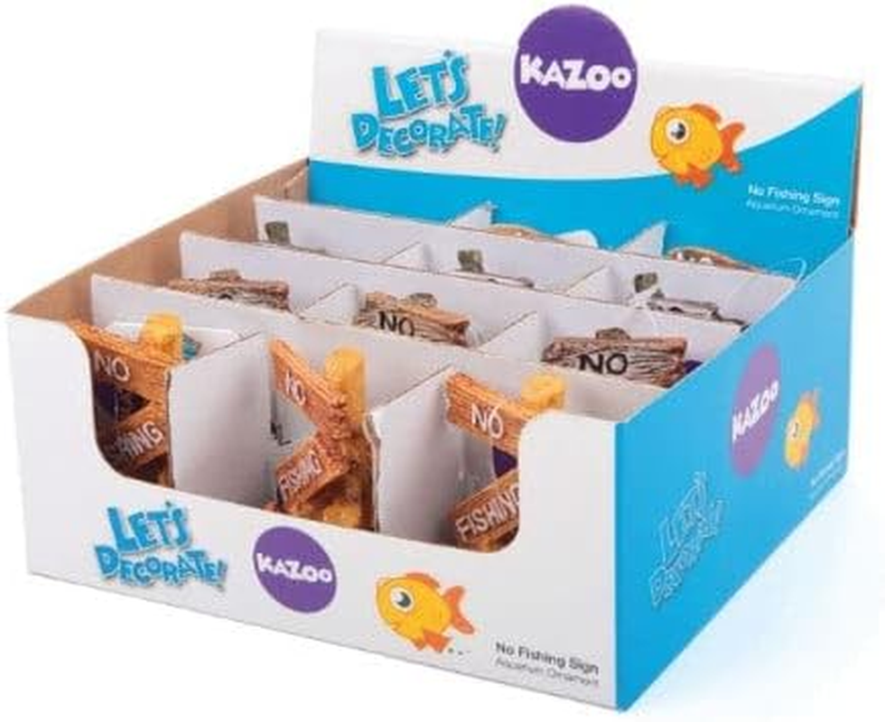 Kazoo KZ19025 No Fishing Sign Ornament, Small image number 1