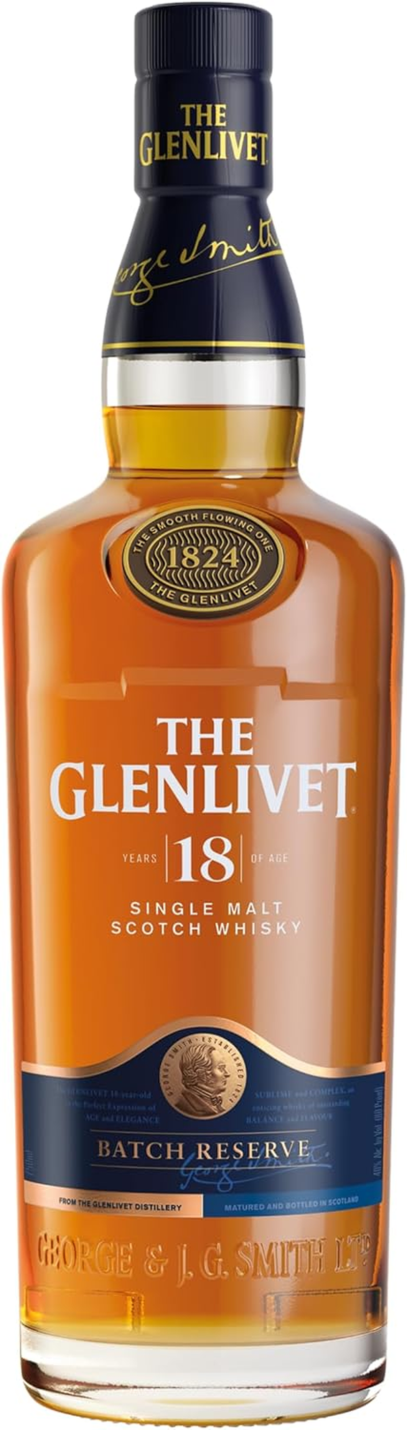 The Glenlivet 18 Years Old Single Malt Scotch Whisky 700 Ml image number 1