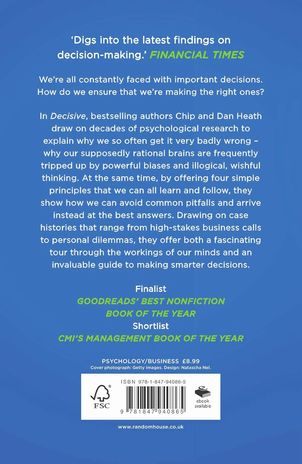 Decisive: How to Make Better Choices in Life and Work image number 1