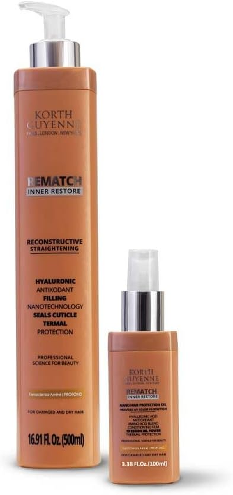 Korth Guyenne Alinhamento Rematch Inner Restore &Aacute;cido Hialur&ocirc;nico Profissional + Korth Guyenne &Oacute;leo Nano-Protetor Rematch image number 6