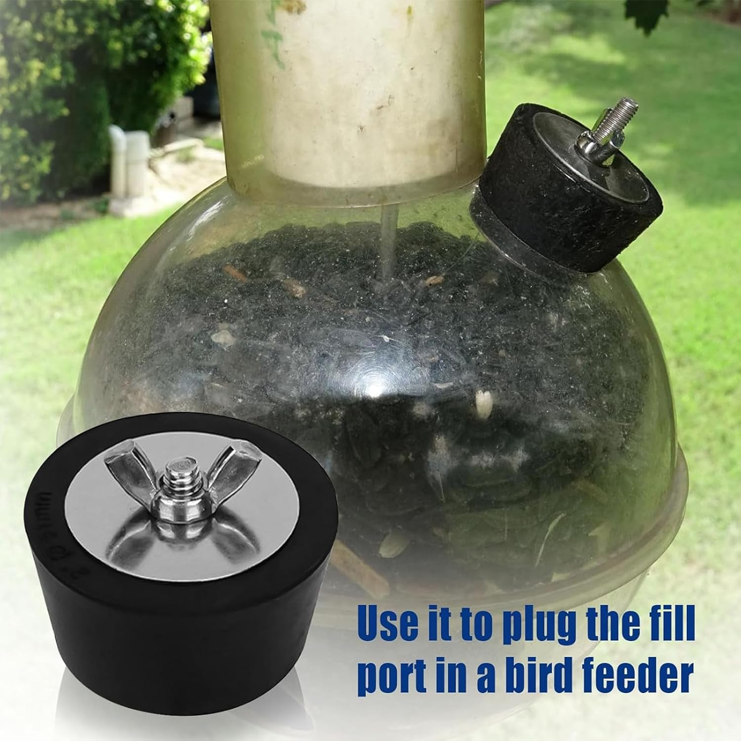 4 Pack Rubber Pool Plugs, 4 Sizes (25/32/38/51 MM) for Swimming Pool Inlet Nozzles, Prevent Frost Damage to Inground Pools Drain Pipes image number 2