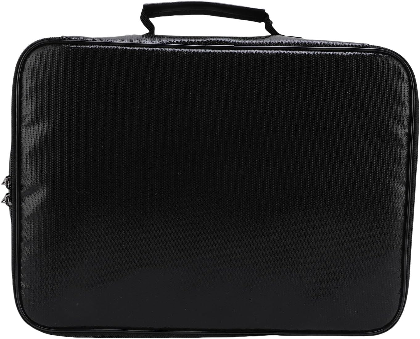 Plyisty Large Fireproof Document Bag with Combination Lock Enhanced Security File Bag for Passport Certificate Money Multiple Pockets Organizer Fiberglass Cloth image number 5