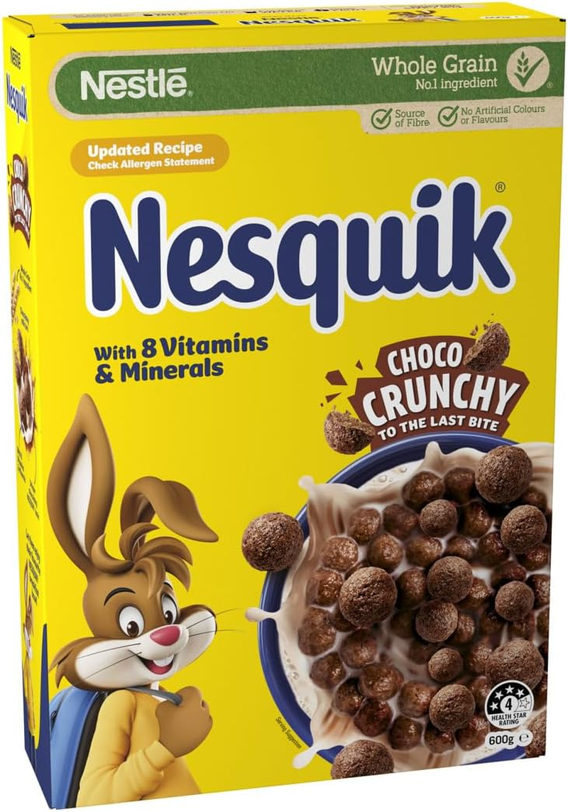 Nestle Nesquik Breakfast Cereal, 600 G image number 3