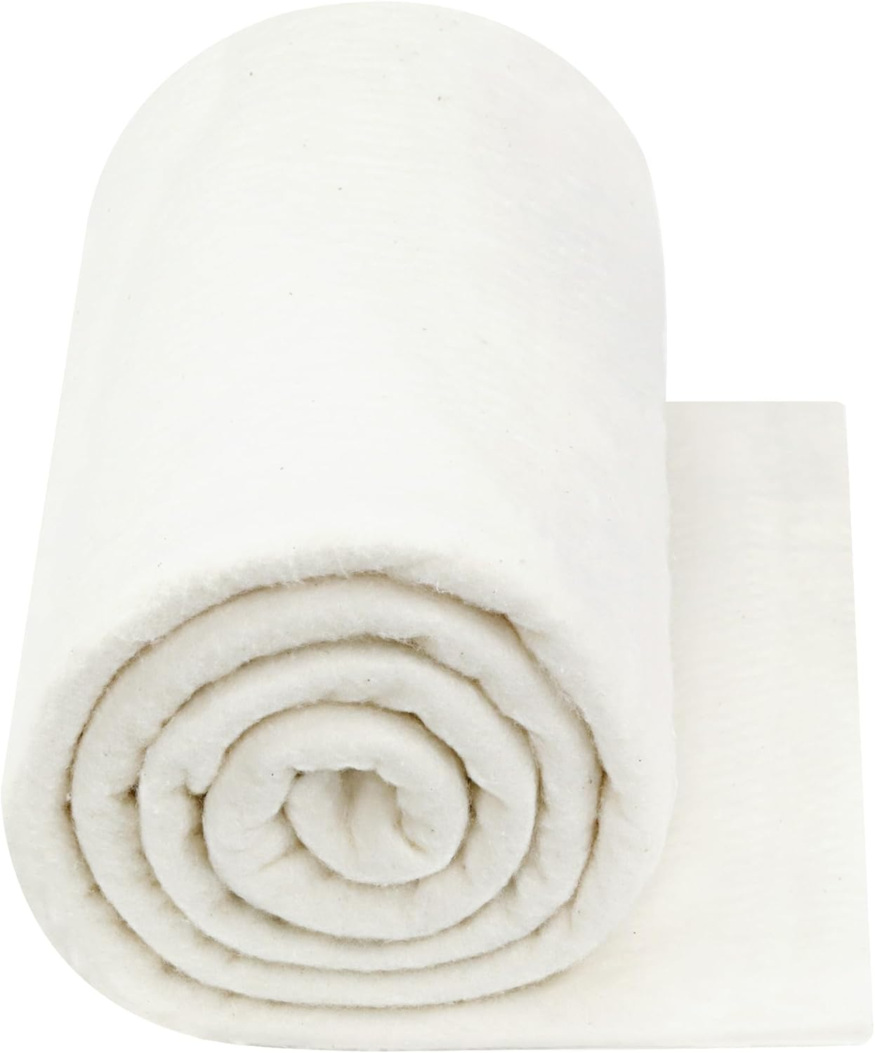 PLANTIONAL Natural Cotton Batting for Quilts: 59-Inch X 79-Inch Light Weight Purely Natural All Season Quilt Batting for Quilts, Craft and Wearable Arts image number 1