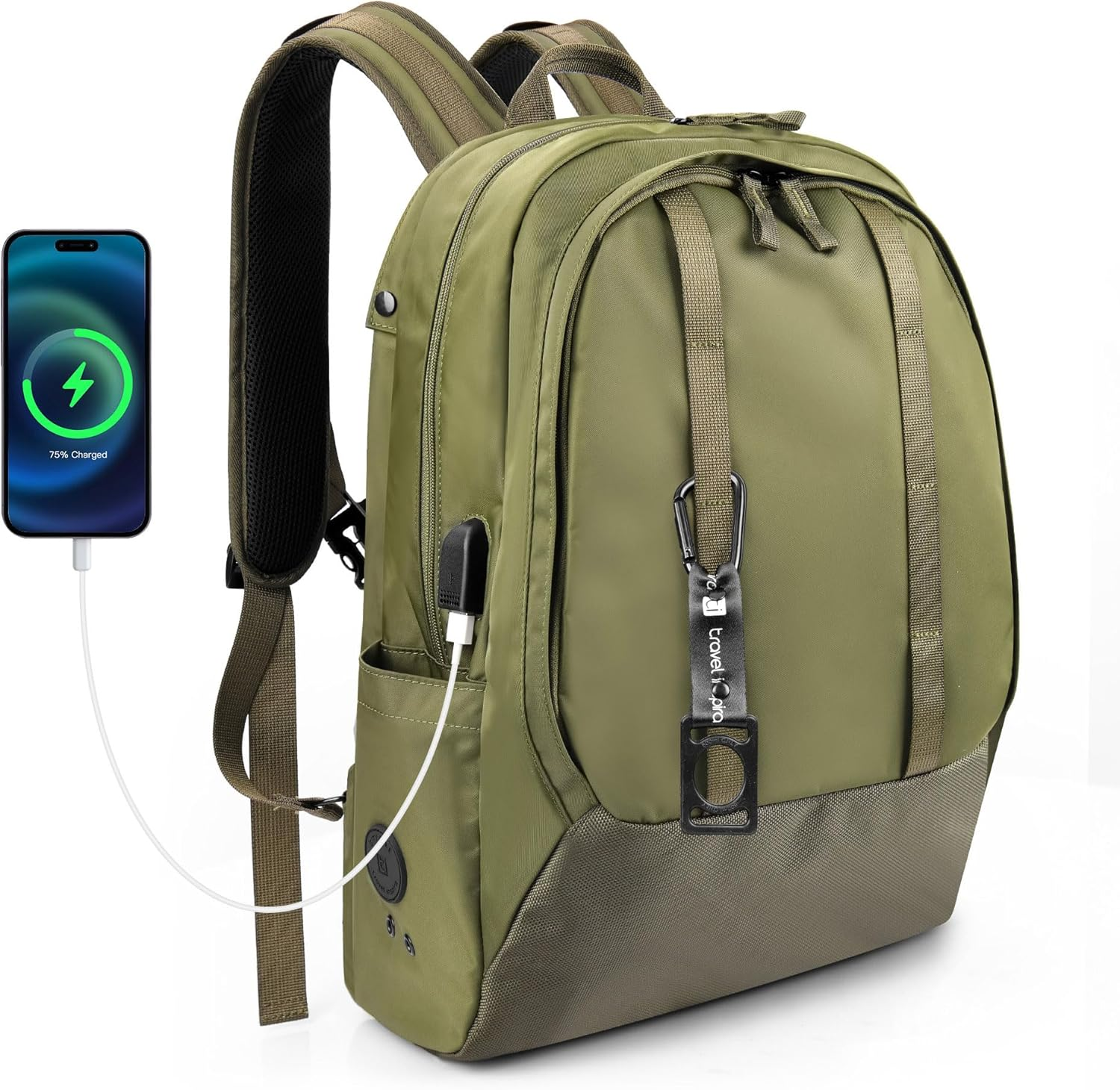 Travel Inspira Travel Backpack, Large Carry on Backpack, 15 Inch Laptop Backpack