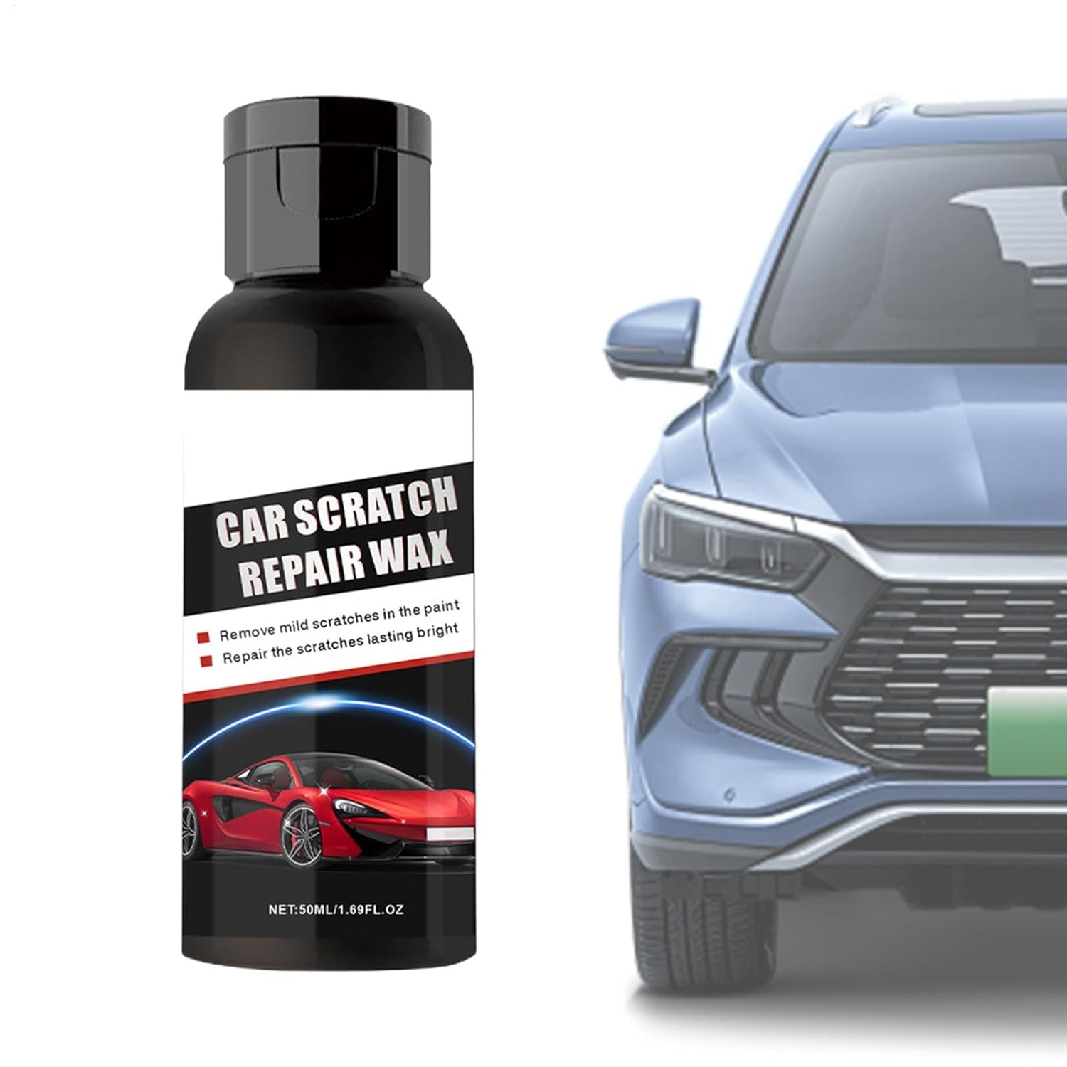 Scratch Remover for Car | 50Ml Restore Paste for Vehicles Paint | Car Scratch Restoration Cream for Auto, RV, Truck, Sedan, Vehicles image number 3