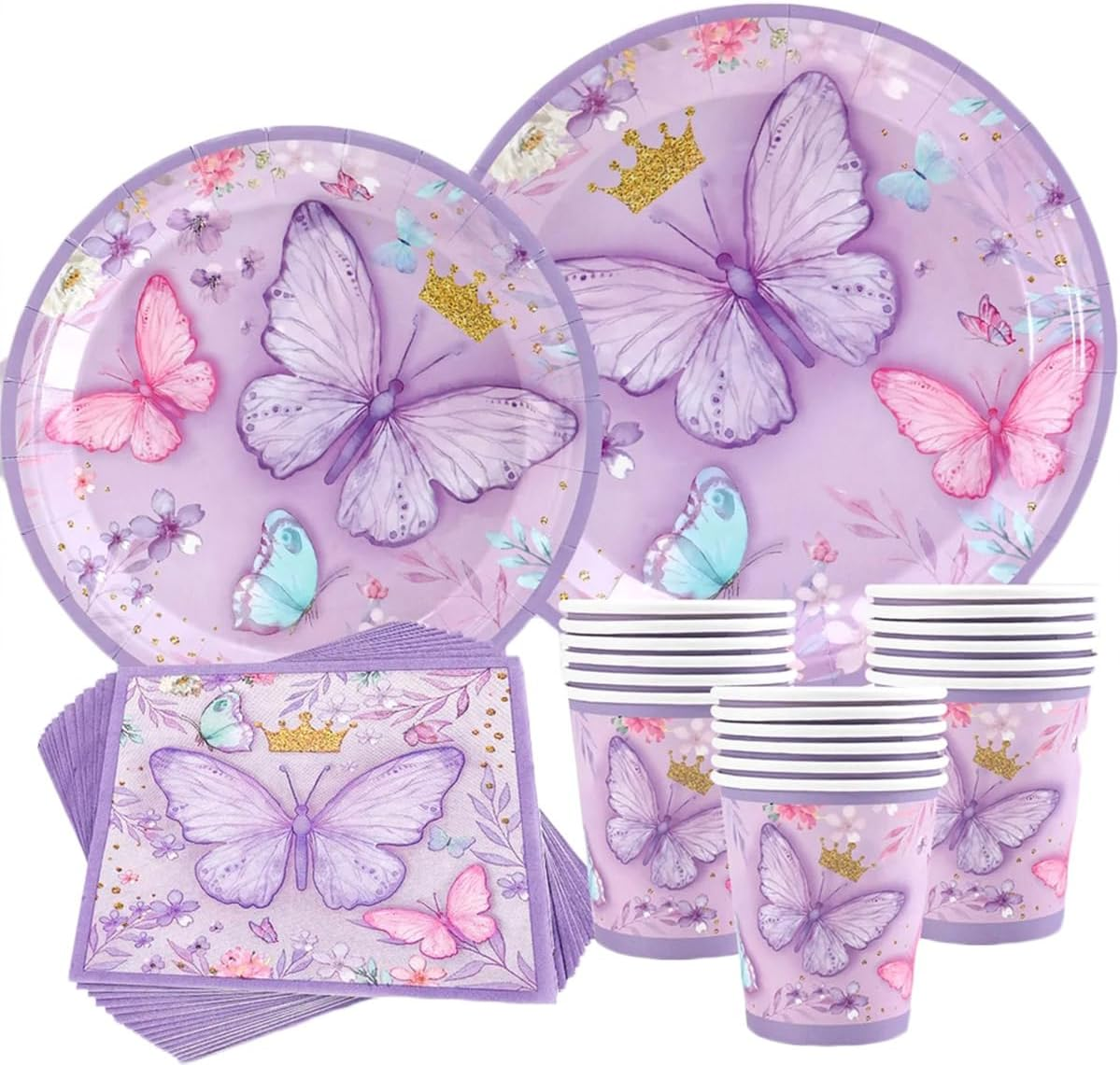 Dinosaur Disposable Tableware Set Roar Dino Tablecloth Plates Cups and Napkins for Birthday Party Decorations