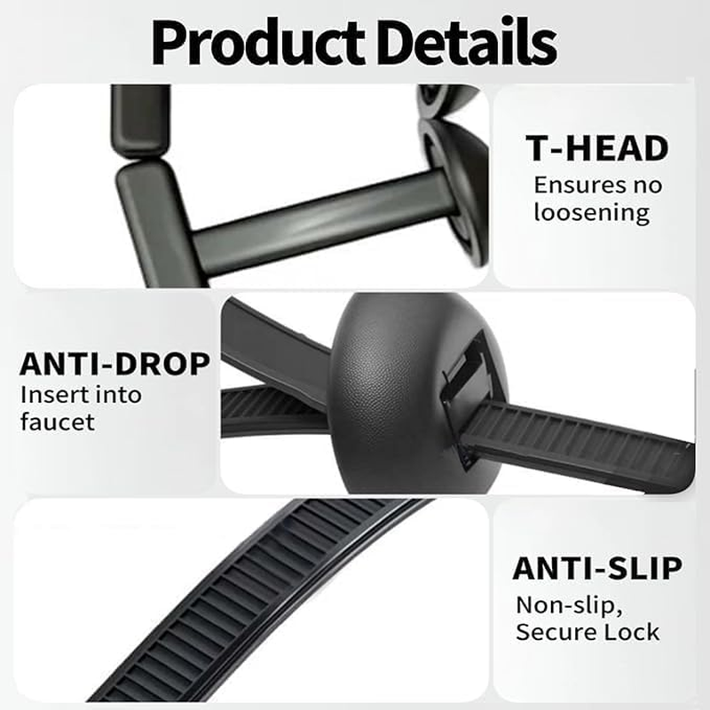 120 Pieces Cable Tie Buckle Set, Uv-Resistant Nylon, Self-Locking Wire Holders, Nylon Universal Cable Tie Buckle, Universal Push Mount Zip Tie Holders,Plastic Cable Ties Tool Fasteners Car Body image number 6