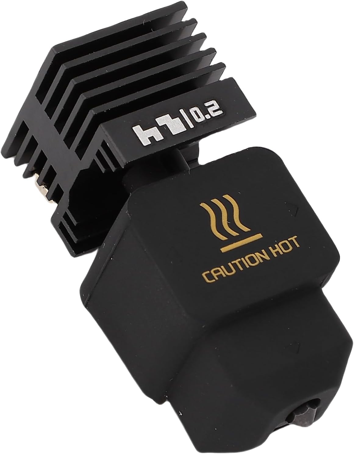 Viagasafamido Warm End of the Tempered Steel Nozzle for High -Speed Pressure for Laboratory H2D A1 3D Printer, Removable Extruds with Accessories for 1.75 Mm PLA, ABS, PETG, TPU (0.2Mm)