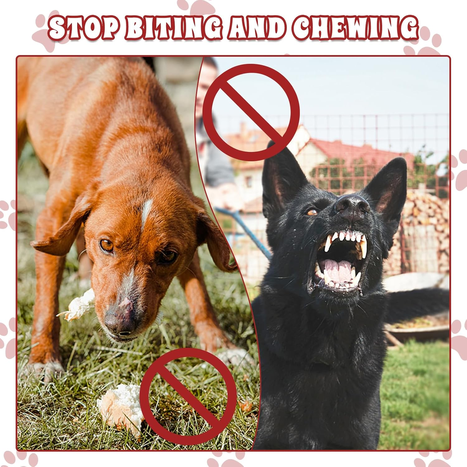 Byhoo Dog Muzzle Cover for Large Medium and Small Dogs Comfortable & Adjustable with Ultra-Breathable Soft Mesh Prevent Biting Barking and Chewing (Fits Mouth Size 8.66-11.02 Inches) image number 5