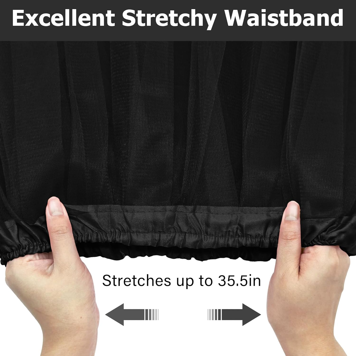 Tutu for Toddler Girls 4-12 Yrs 3 Layer Kids Tutu Skirts Tulle Ballet Tutus Dress up for Party Halloween Costume - Orange image number 3