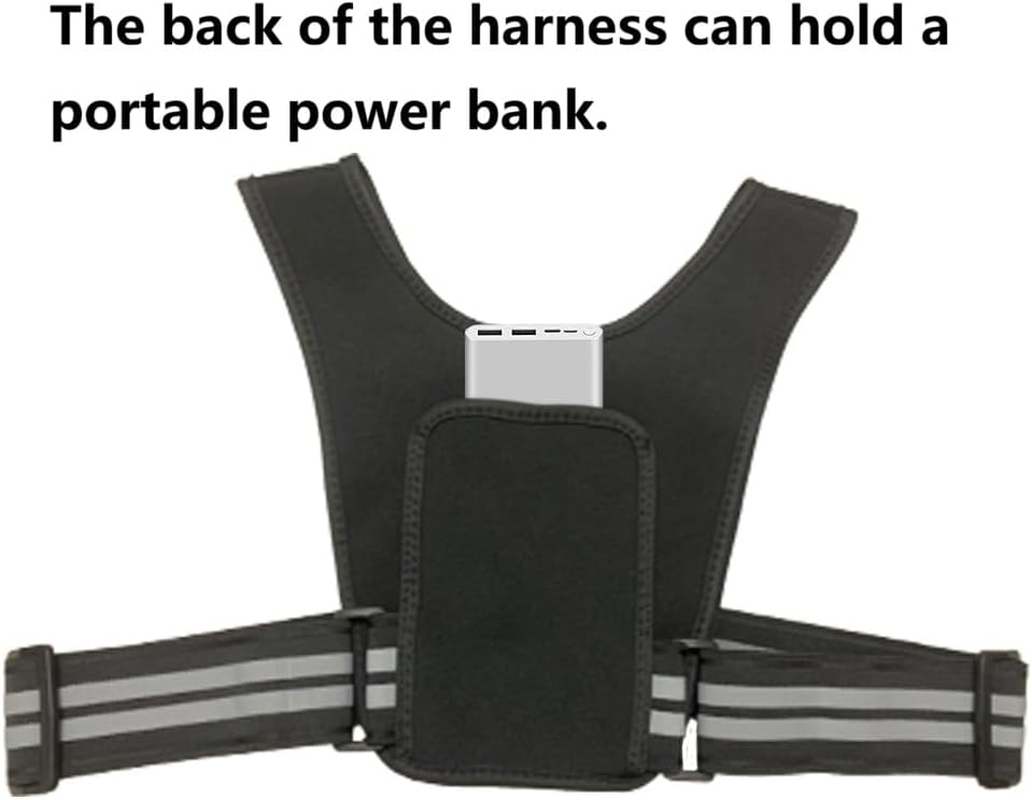 HTC Vive Tracker Dedicated Chest Strap, Compatible with HTC Vive (1.0 2.0 3.0) Ultimate Tracker and Tundra Tracker, Suitable for VR Fitness, Vrchat, Animation, and Virtual Production. image number 1