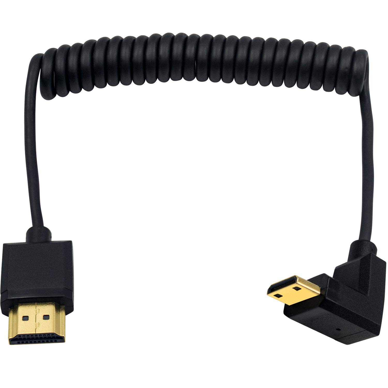 Duttek Mini HDMI to HDMI Cable, Ultra-Thin HDMI Male to Mini HDMI Male Cable Support 4K Ultra HD, 1080P, 3D,For Projector, Monitor, Camcorder(Hdmi 2.0) (1.2M/4FT) image number 4