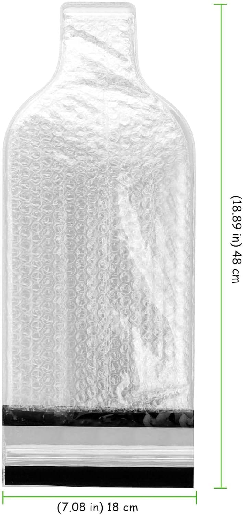 6-Pack Reusable Wine Bottle Travel Protector Bags &ndash; Leak-Proof Insulated Sleeves for Plane, Car, Cruise & Luggage image number 3