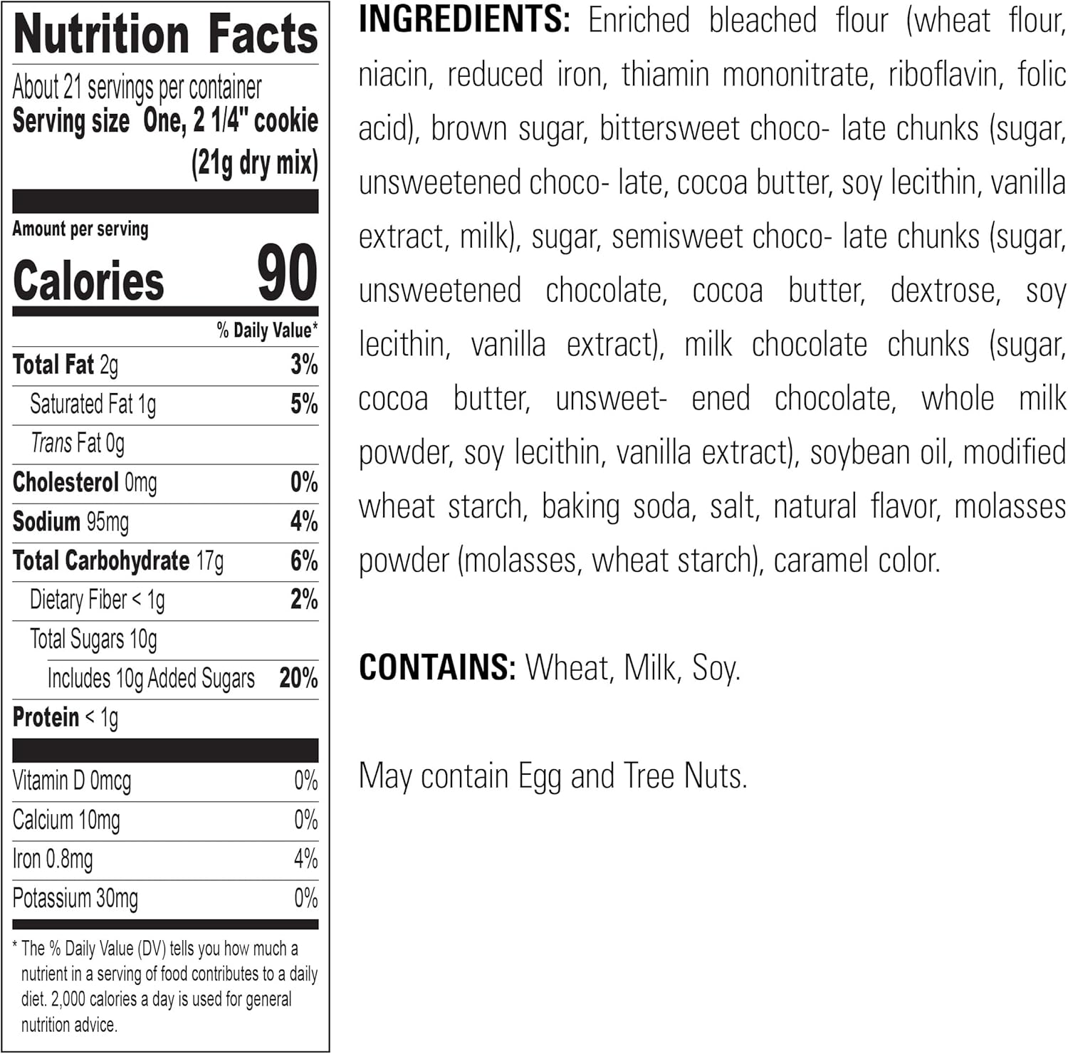 Krusteaz Bakery Style Cookie Mix, Triple Chocolate Chunk, 15.5-Ounce Boxes (Pack of 12) image number 5