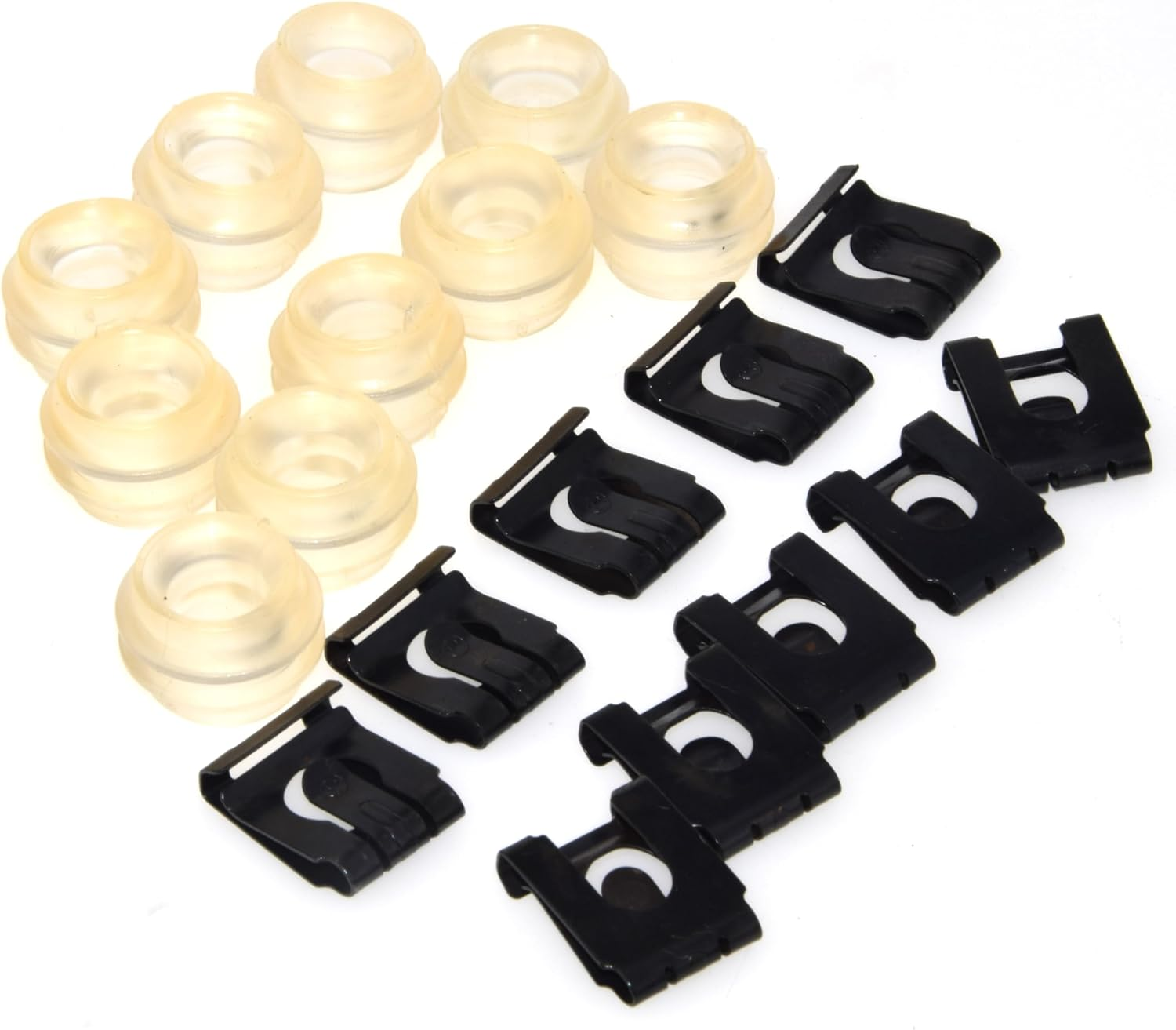 1159920310 Automatic Transmission Gear Shift Linkage Bushing Clip Compatible with Mercedes W108 W114 W115 W123 C220 C280 S320 SL320 S500 S600 SL600 E320 E300 E420 E500 C36 AMG 300D 300SE C240(10Pcs) image number 1