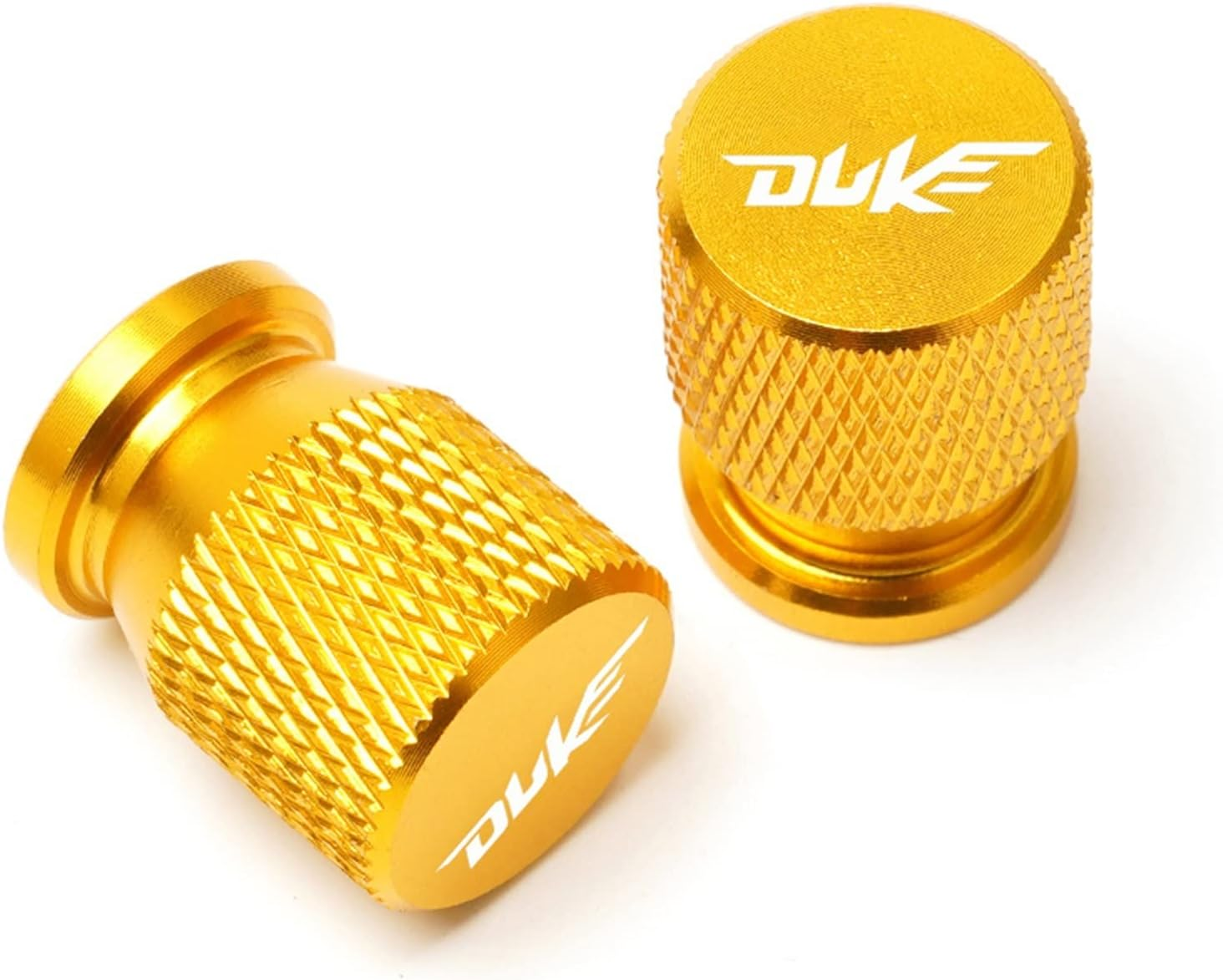 TEAUSA Motorcycle CNC Aluminum Tyre Rim Air Port Cover Tire Valve Wheel Stem Cap Dustproof Cover Fit for KTM Duke 125 200 250 390 690 (Color : Orange)