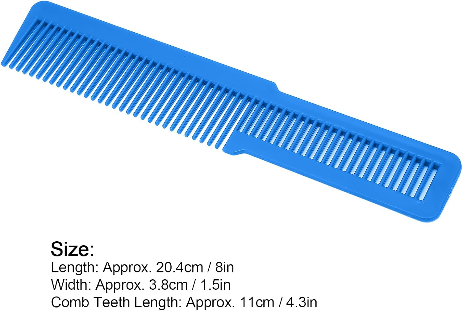 Detangler Comb, Professional Curly Hair Detangling Brush, Fine Wide Toothed Comb for All Hair Types for Women and Men(Blue) image number 3