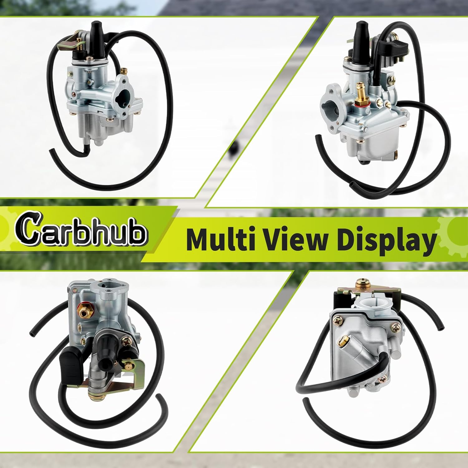 Carbhub SUZUKI JR 50 JR50 Carburetor + Air Filter Box Assembly 1978-2006 Carb image number 5