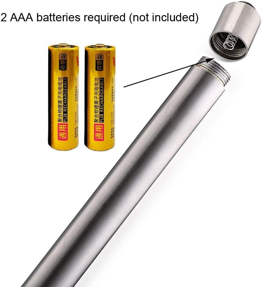 Aphse Electric Milk Frother Stainless Steel Touch Handheld Espresso Mixer Battery Operated Frother and Coffee Stirrer for Hot Chocolate Latte Coffee Milk Foamer