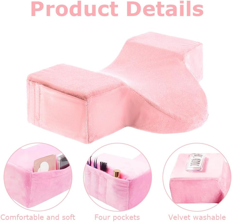 Eyelash Extension Neck Pillow,Professional Beauty Rest Pillow,Eyelash Grafting Table Tools,Butterfly Aesthetics Lashes Headrest,For Beauty Shops image number 6