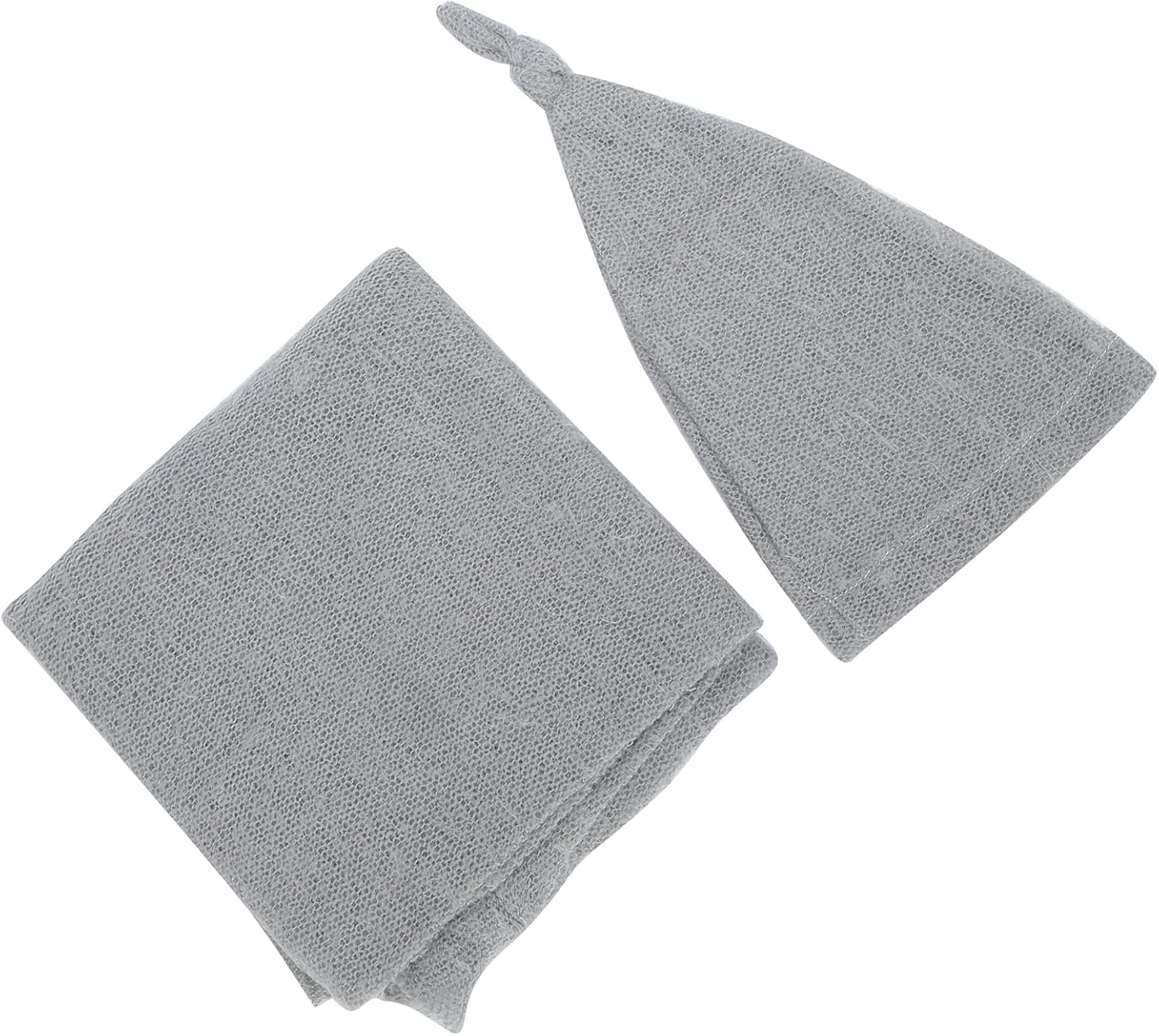 Photography Attire for Newborn Babies with a Hat and Knitting, Soft Fabric, for a Photo Shoot of the Newborn, 0-1 Months