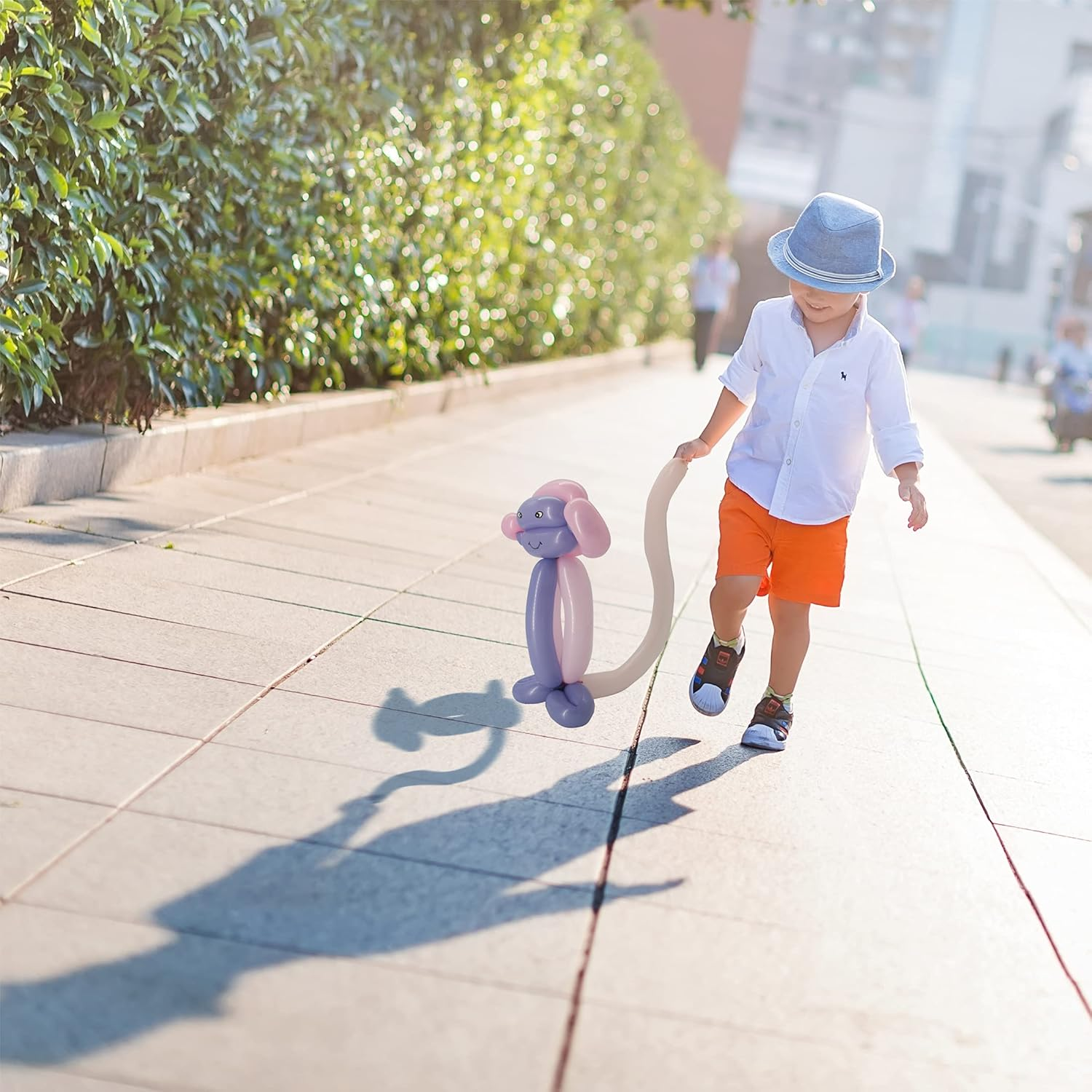 100Pcs Premium Latex Twisting Balloons for Animal Balloons with Pump, 260Q Magic Long Balloons Assorted Jelly Color for Wedding, Bachlorette, Fiesta, Birthday, Word Party, Activity, Clown Decoration. image number 5