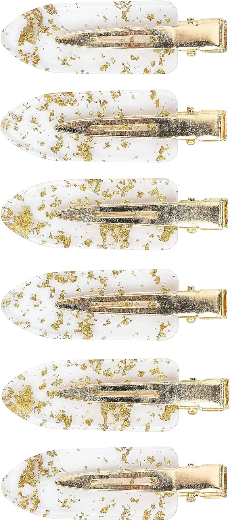 Brushworks Gold Flake No Crease Clips image number 1