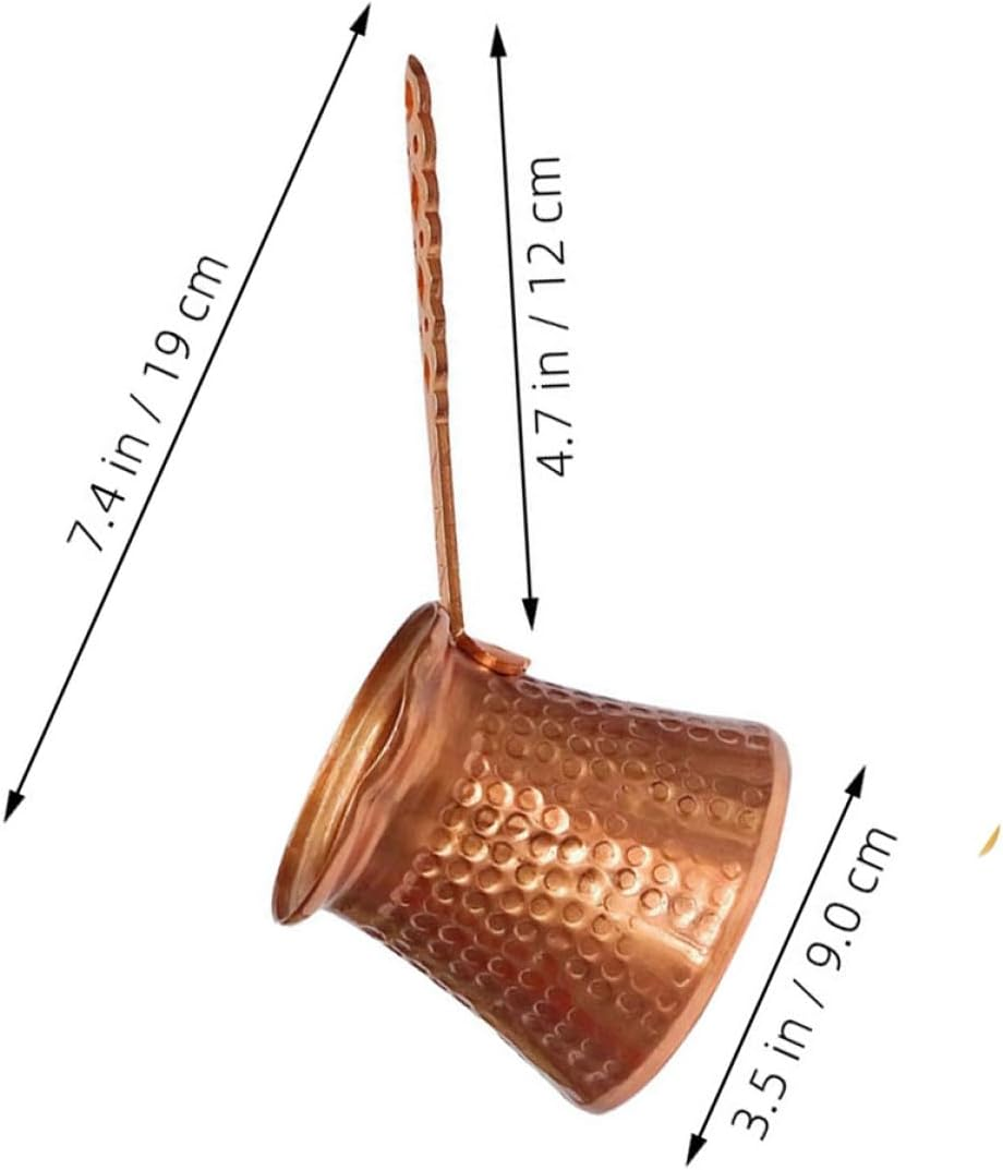 NUOBESTY Multi-Function Turkish Coffee Pot Compact Espresso Kettle Heat-Resistant Coffee Maker for Tea and Hot Beverages image number 3